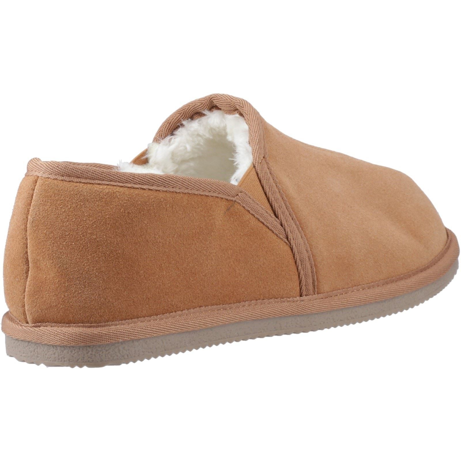 Hush Puppies Aryan Chaussons En Daim Pour Homme Couleur Marron Clair