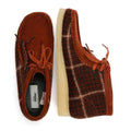 Clarks Originals Wallabee Chaussures Pour Homme Marron En Textile