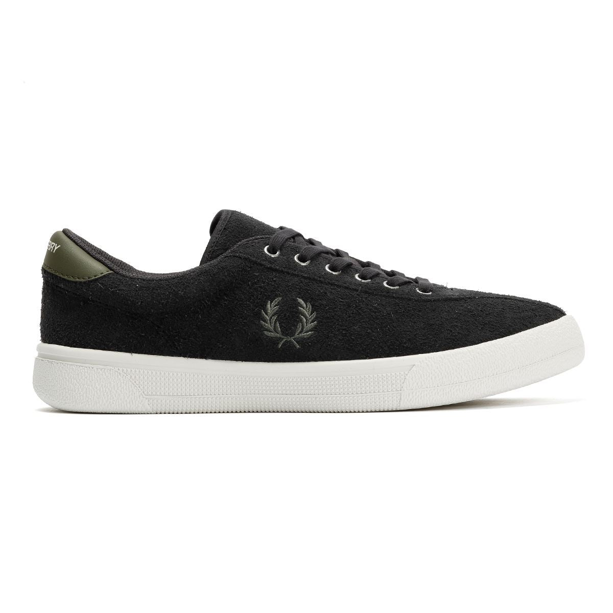 Fred Perry Tennis Shoe Baskets Grises Pour Hommes En Suede