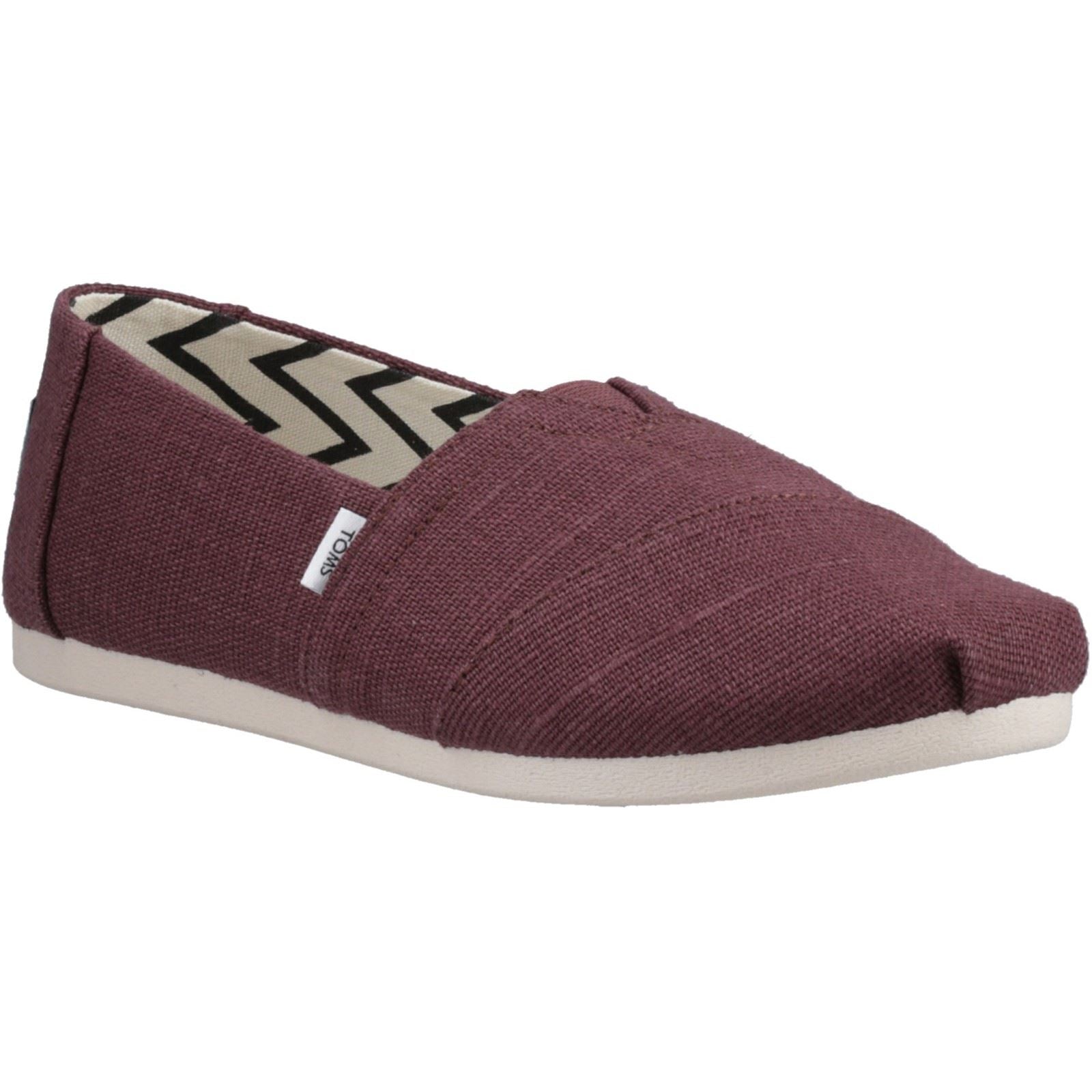TOMS Alpargata Espadrilles Bordeaux En Jute Pour Femmes