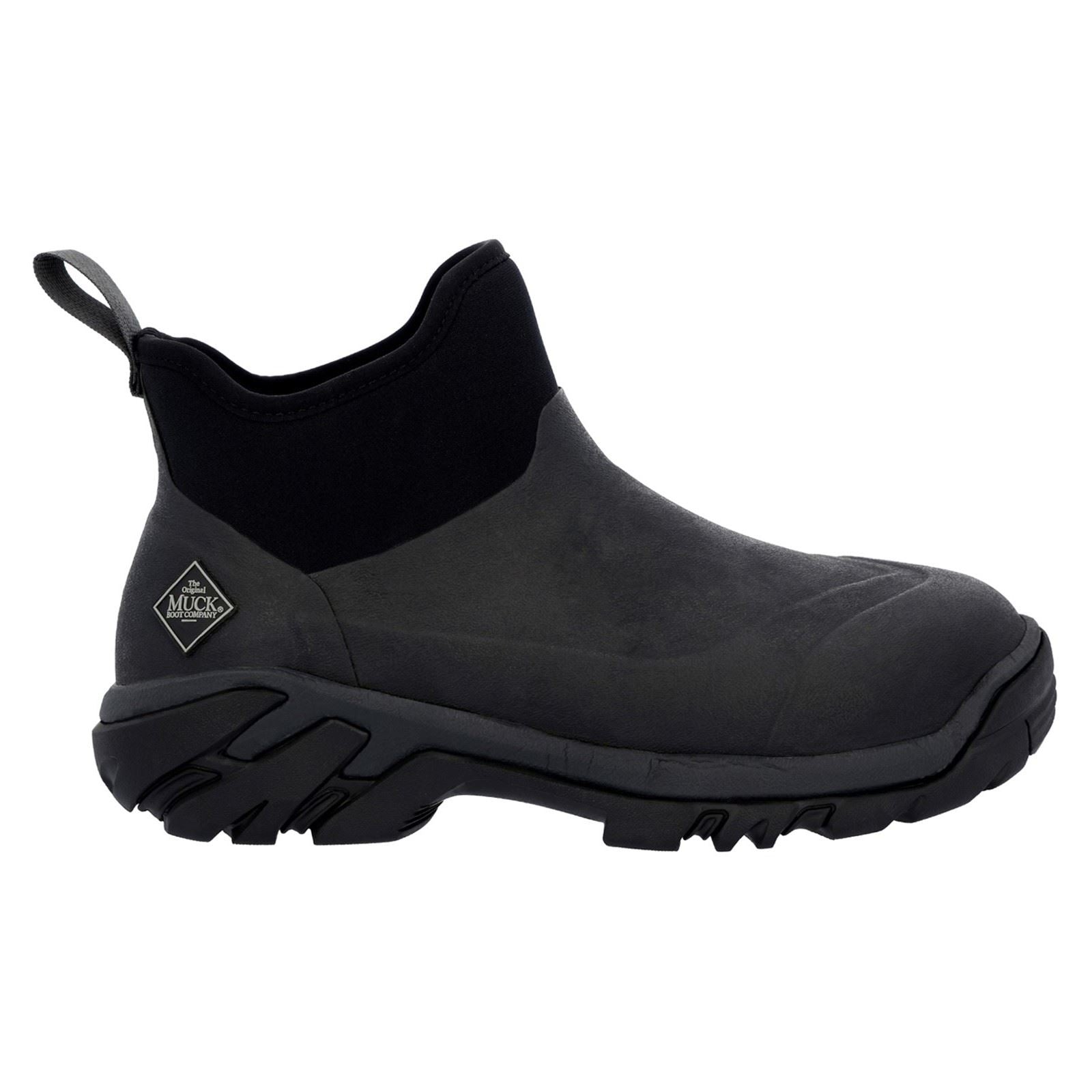 Muck Boots Woody Sport Bottes En Caoutchouc Noires/Grises Foncées