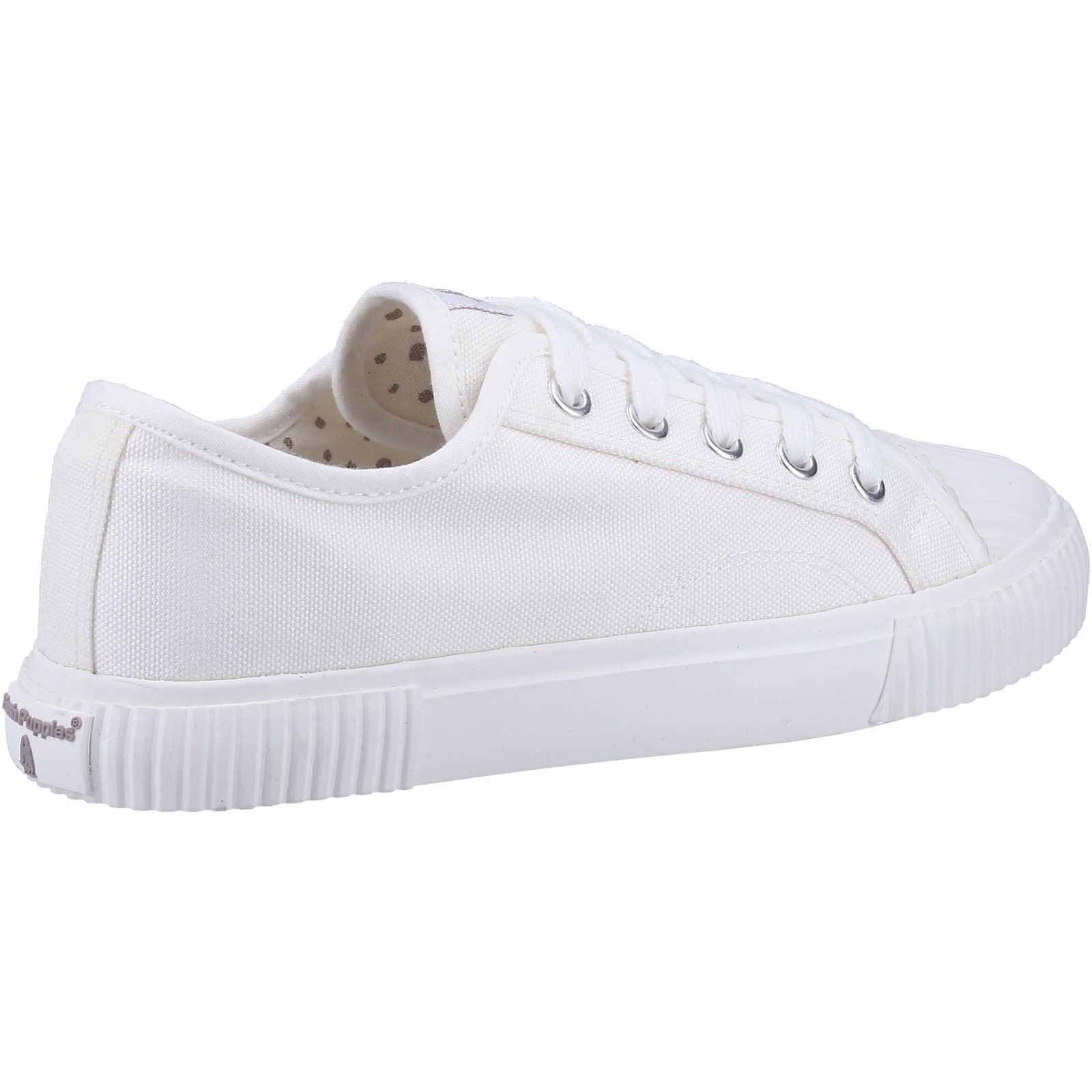 Hush Puppies Brooke Baskets En Toile Blanche Pour Femmes