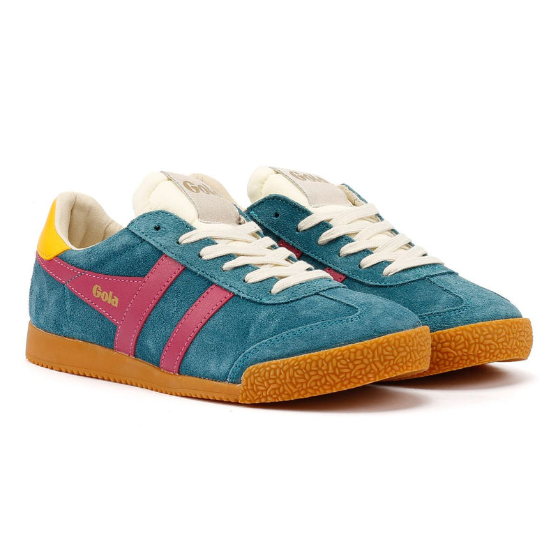 Gola Elan Sneakers Bleues Pour Femmes En Suède