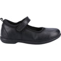 Hush Puppies Bianca SNR Chaussures Noires Pour Filles En Cuir