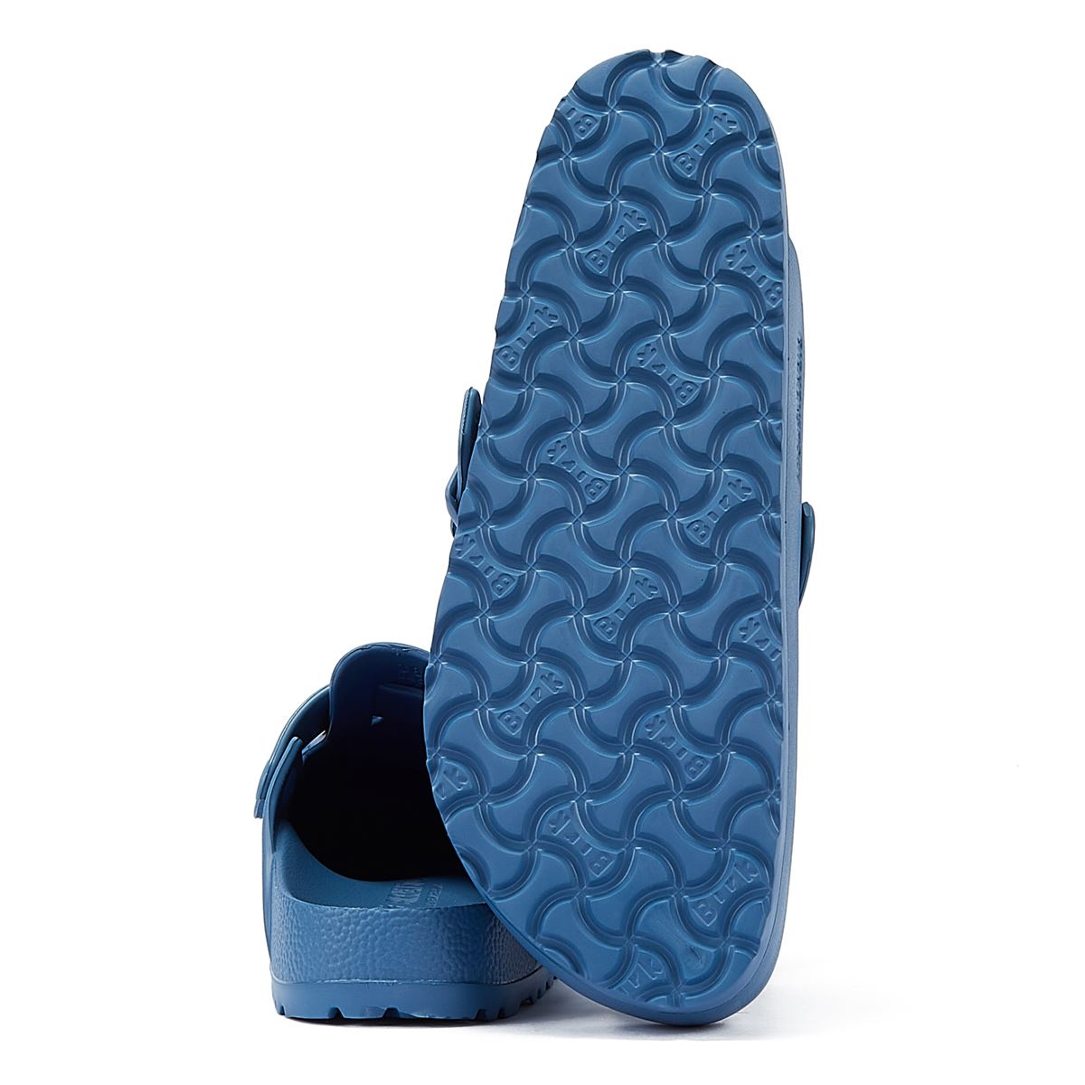 Birkenstock Boston EVA Elemental Chaussures Confortables Bleues Pour Femmes