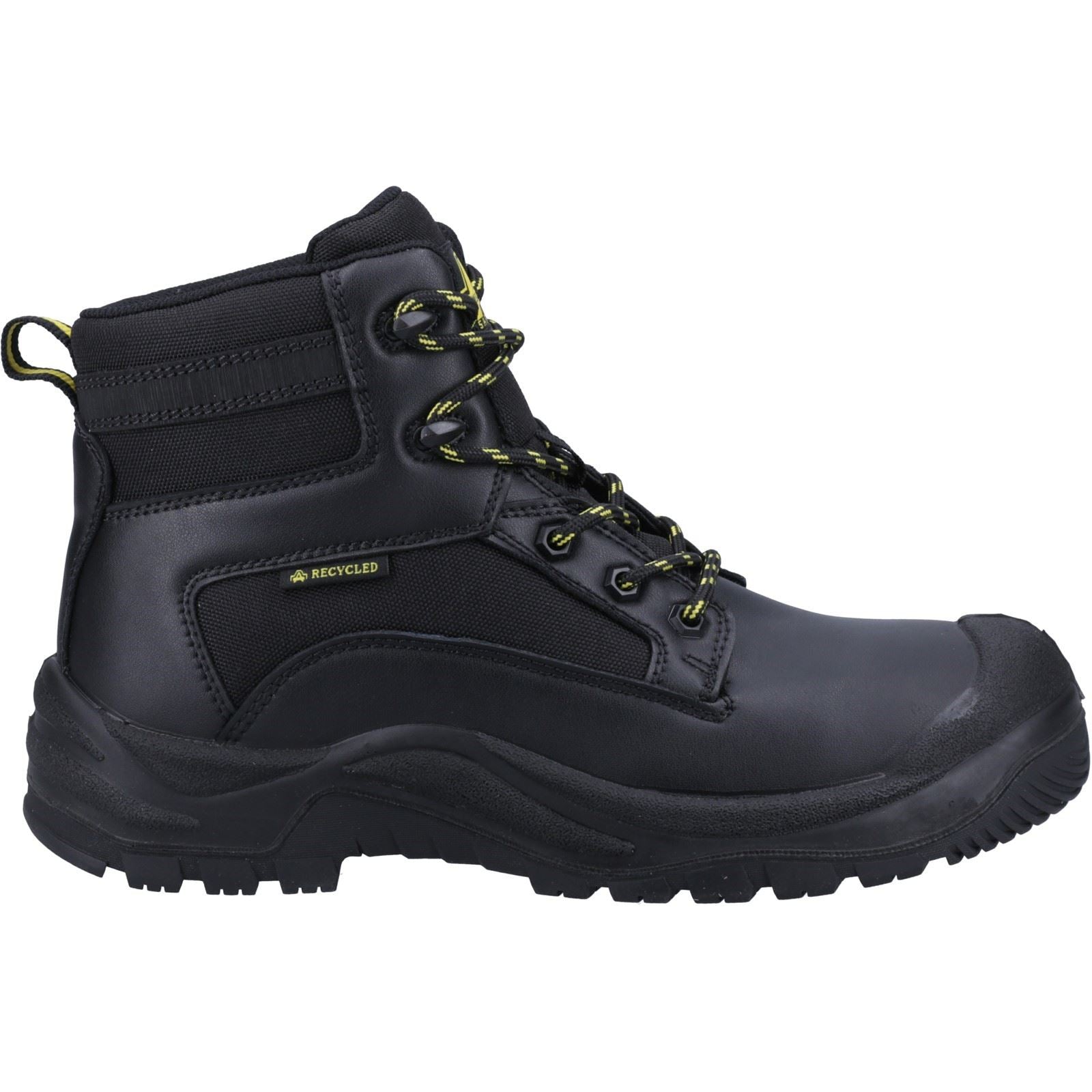 Amblers Safety  Bottes De Sécurité En Cuir Noir 501R S1P