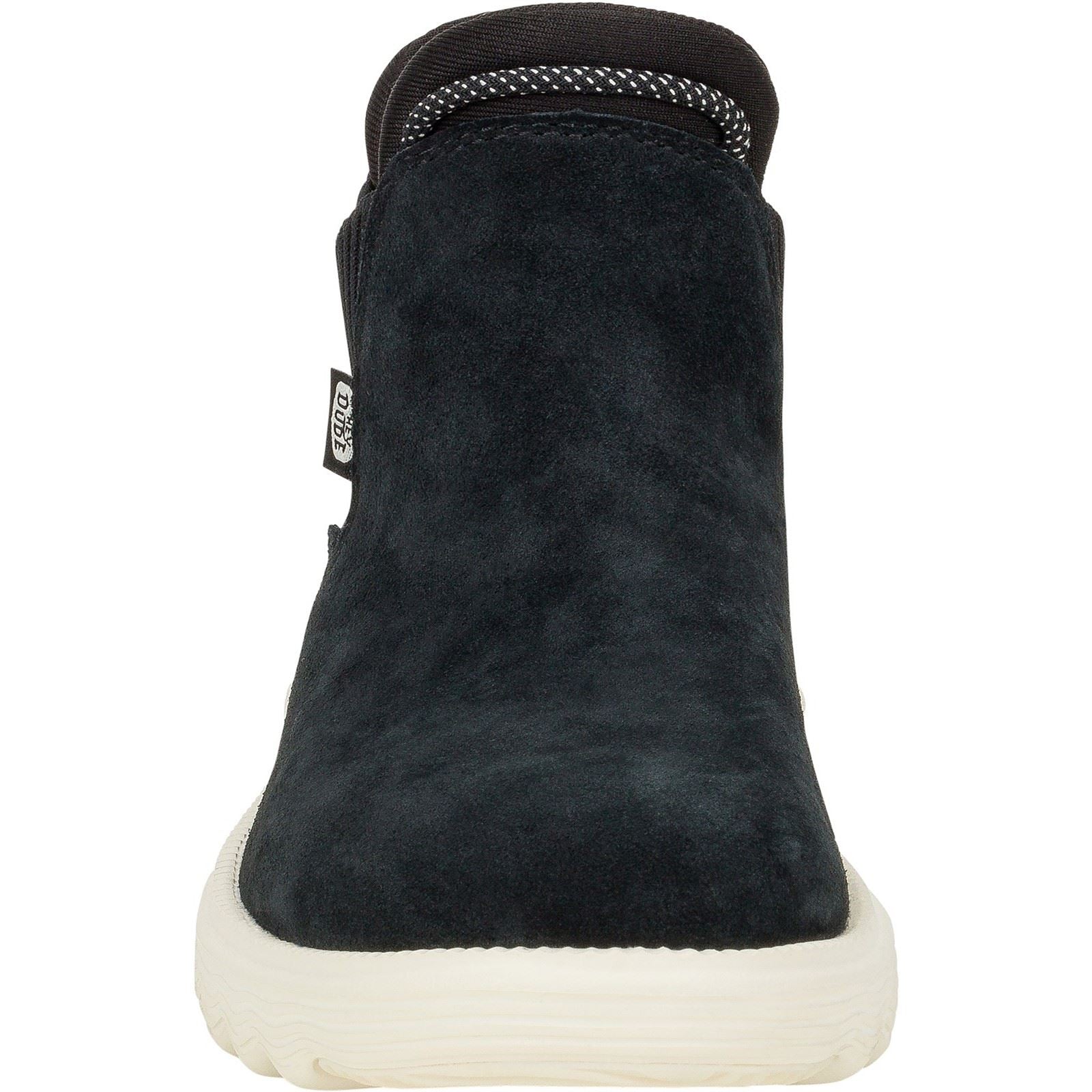 HEYDUDE Branson Novelty Bottes En Cuir Pour Femmes Noires/Serpent