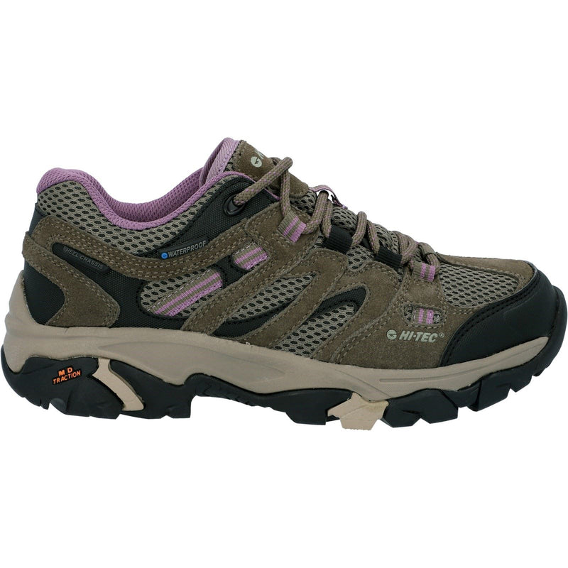 Hi-Tec Apex Lite Low Bottes De Randonnée Pour Femme En Polyester De Couleur Taupe