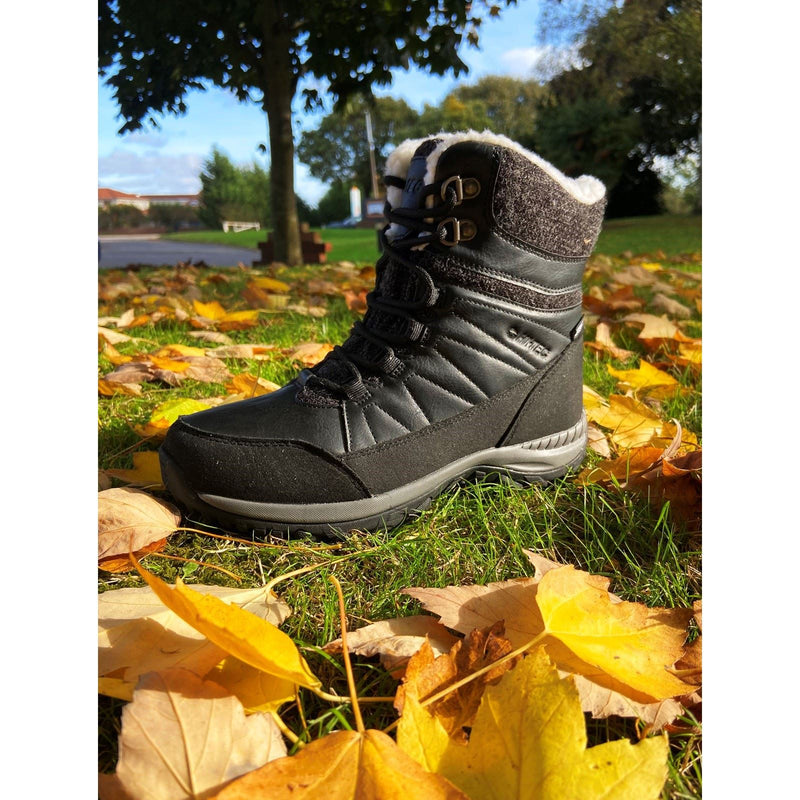 Hi-Tec Riva Mid Bottes De Randonnée Noires Pour Femmes