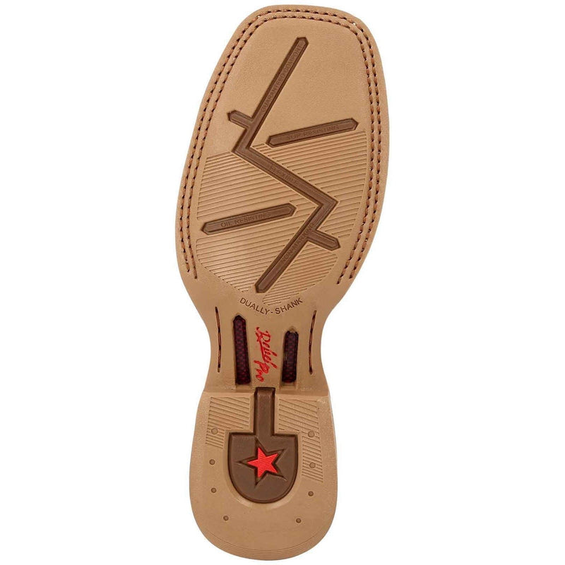 Durango Lady Rebel Pro Bottes En Cuir Pour Femme Marron Poussière/bleu Ciel