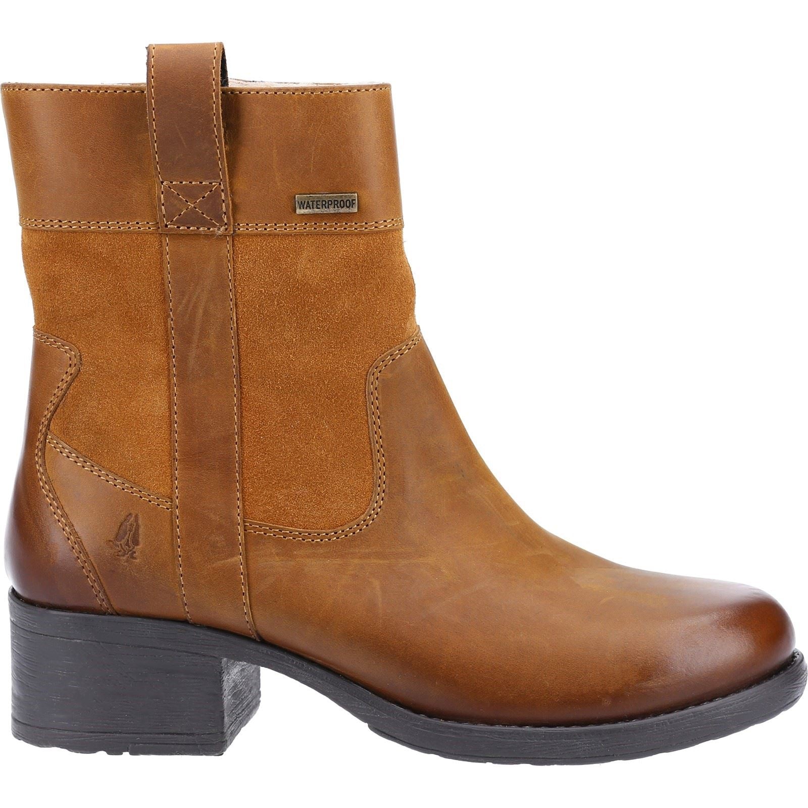 Hush Puppies Saskia Bottes En Daim Pour Femme En Couleur Beige