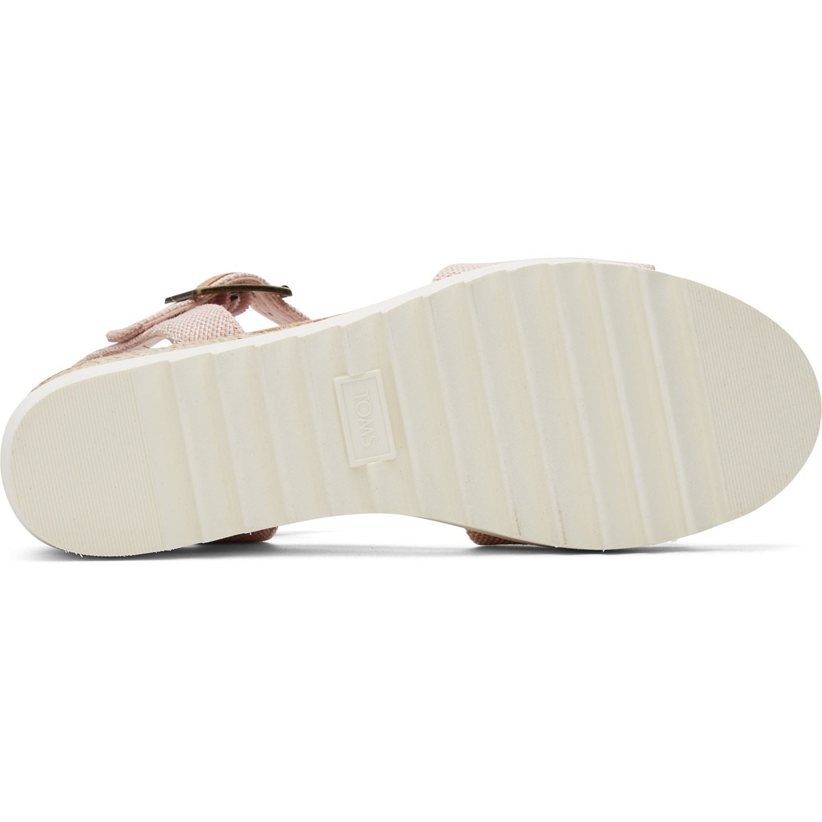 TOMS Diana Compensées Roses Ballet Pour Femmes
