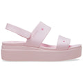 Crocs Brooklyn 4U Sandales Roses En Thermoplastique Pour Femme