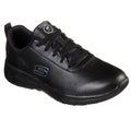 Skechers Workwear Marsing Gmina Baskets De Sécurité Noires En Cuir Pour Femmes