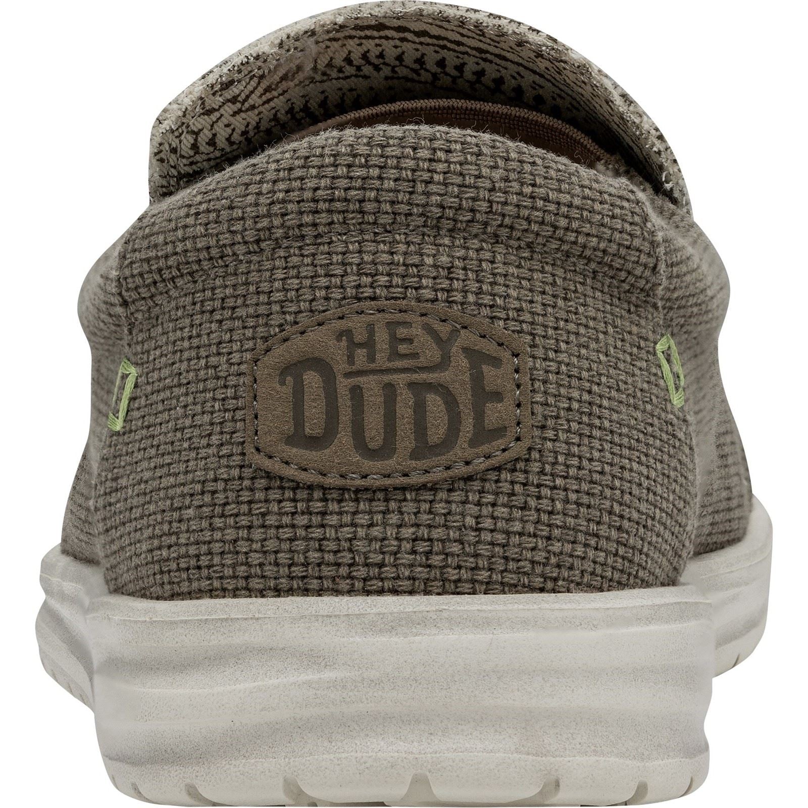 HEYDUDE Mikka Braided Mocassins Fossil En Textile Pour Homme