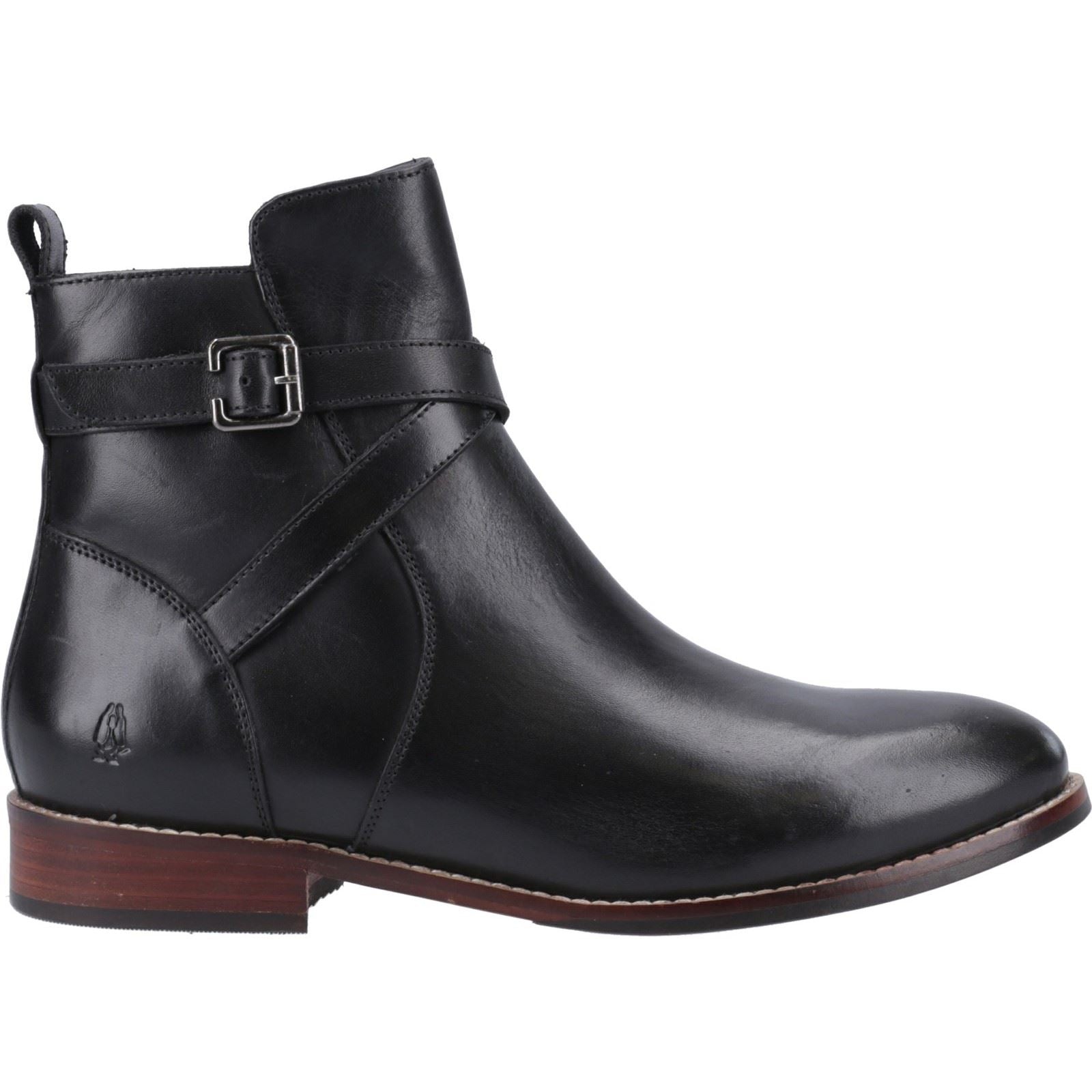 Hush Puppies Cassidy Bottes En Daim Noir Pour Femmes