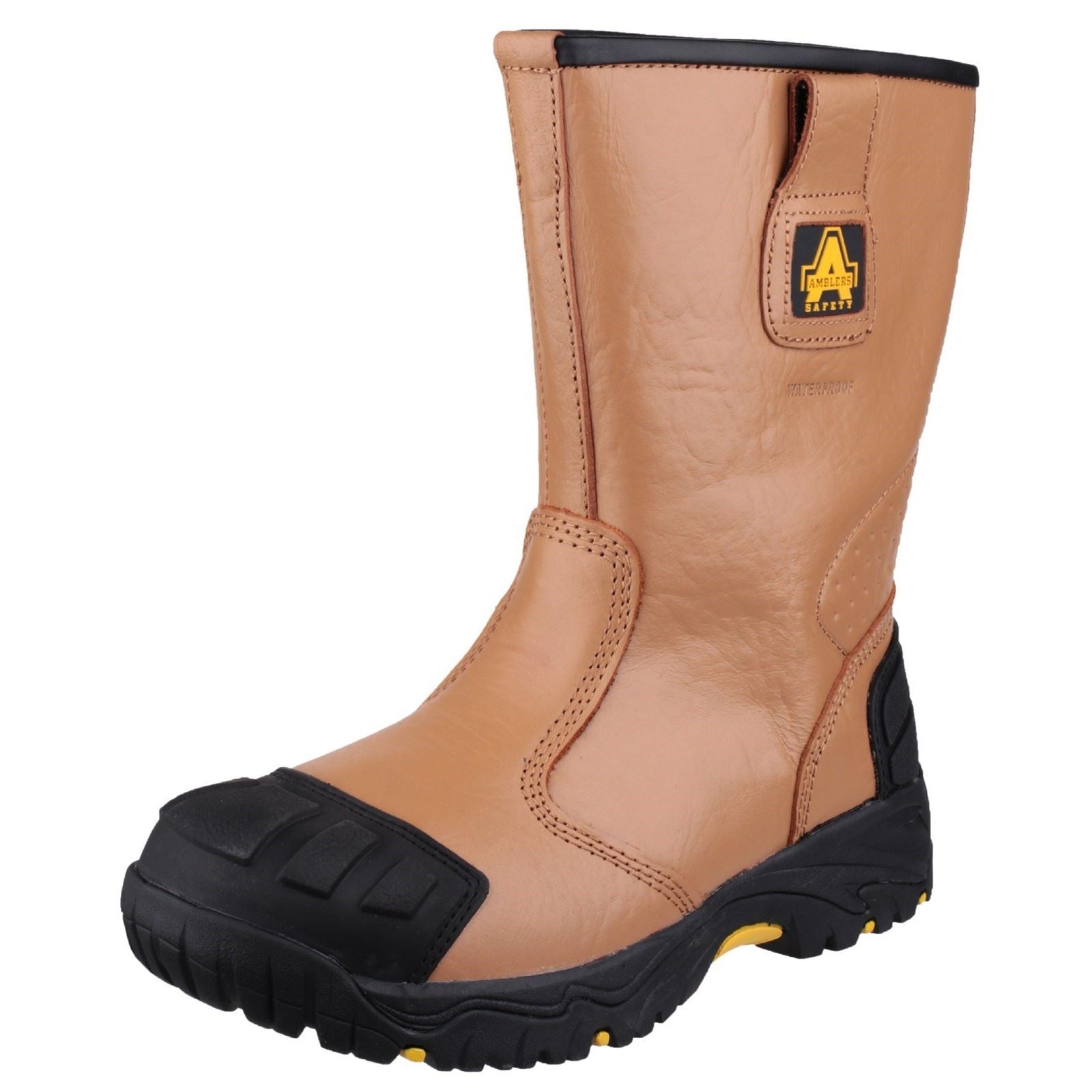 Amblers Safety  Bottes De Sécurité En Cuir Tan Fs143