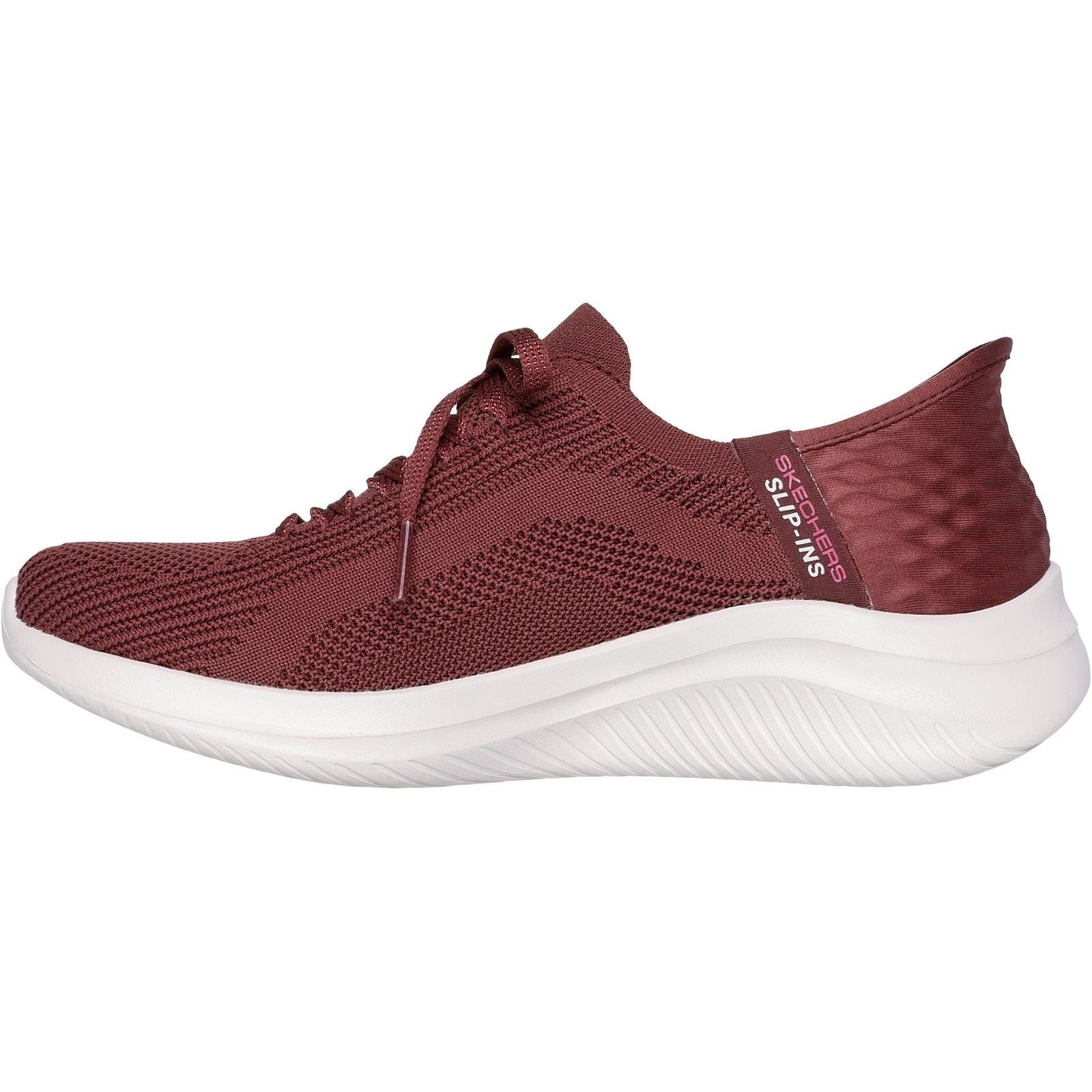 Skechers Ultra Flex 3.0 Brilliant Path Baskets En Toile Pour Femmes Couleur Bordeaux
