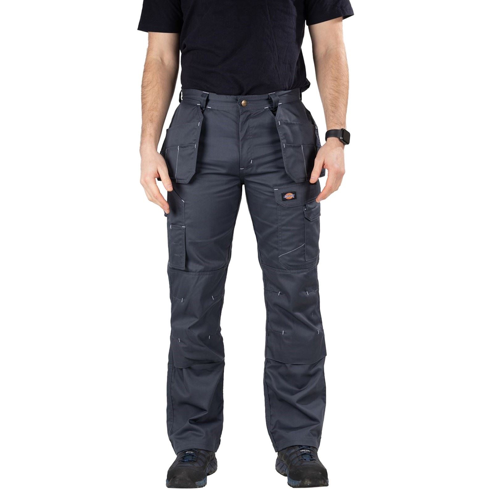 Dickies Redhawk Pro Pantalons D'extérieur Pour Hommes En Polyester Gris