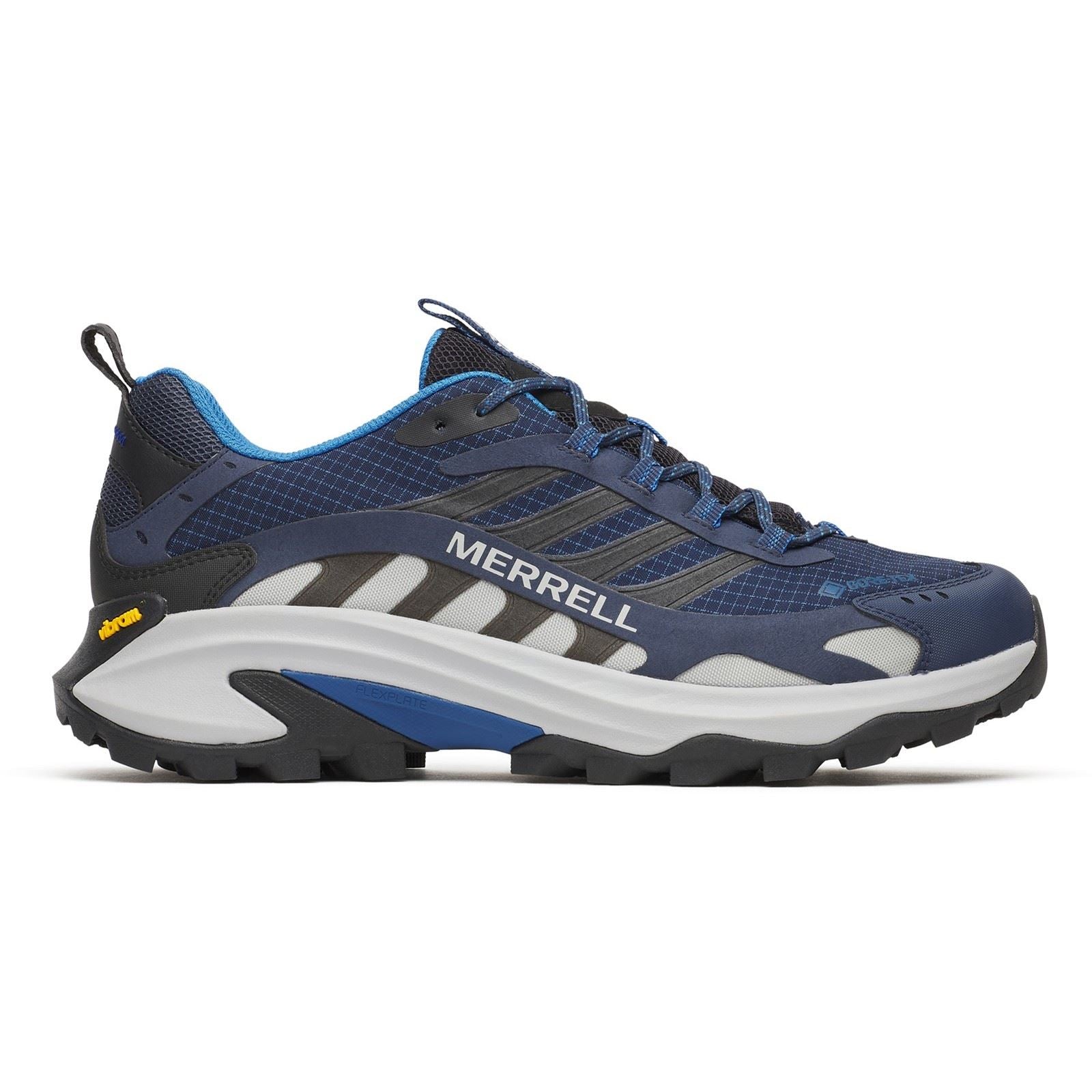 Merrell Moab Speed 2 GTX Chaussures De Randonnée Nocturne En Nylon Pour Hommes Couleur Marine