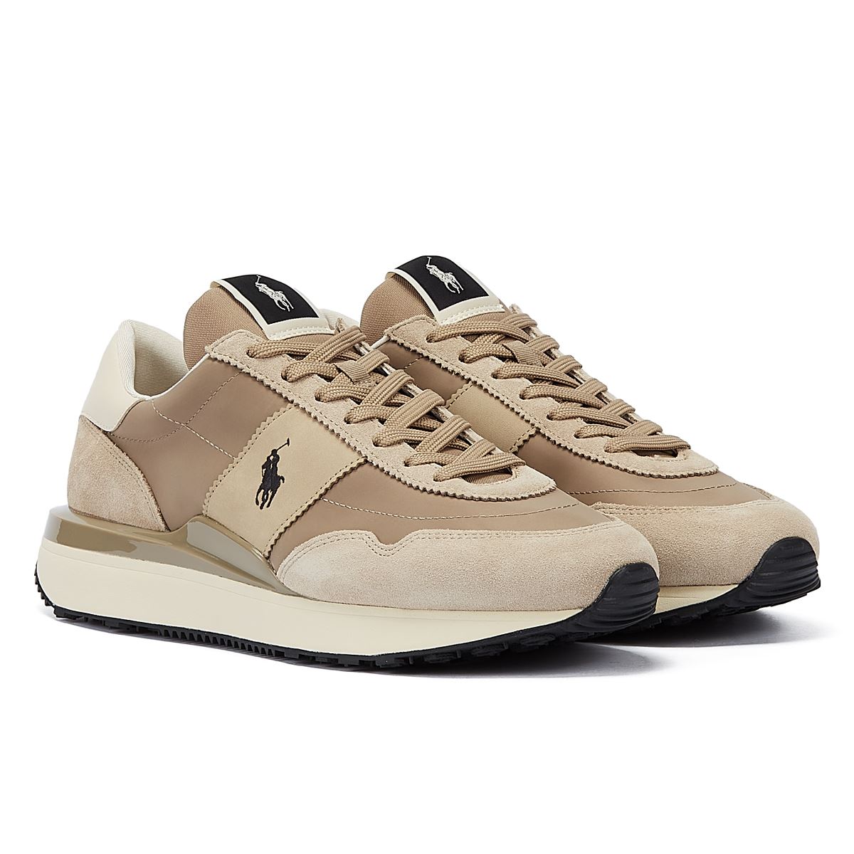 Ralph Lauren Train 89 Tonal Milkshake Baskets Beige Pour Hommes