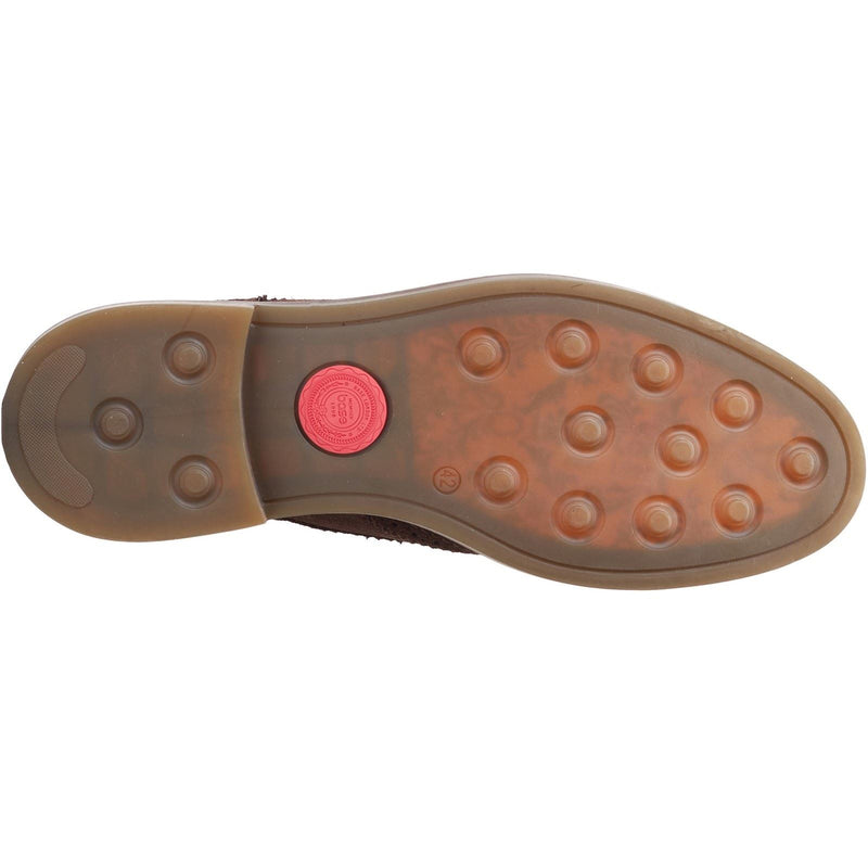 Base London Hatfield Chaussures Richelieu Brunes Brûlées En Cuir Pour Hommes