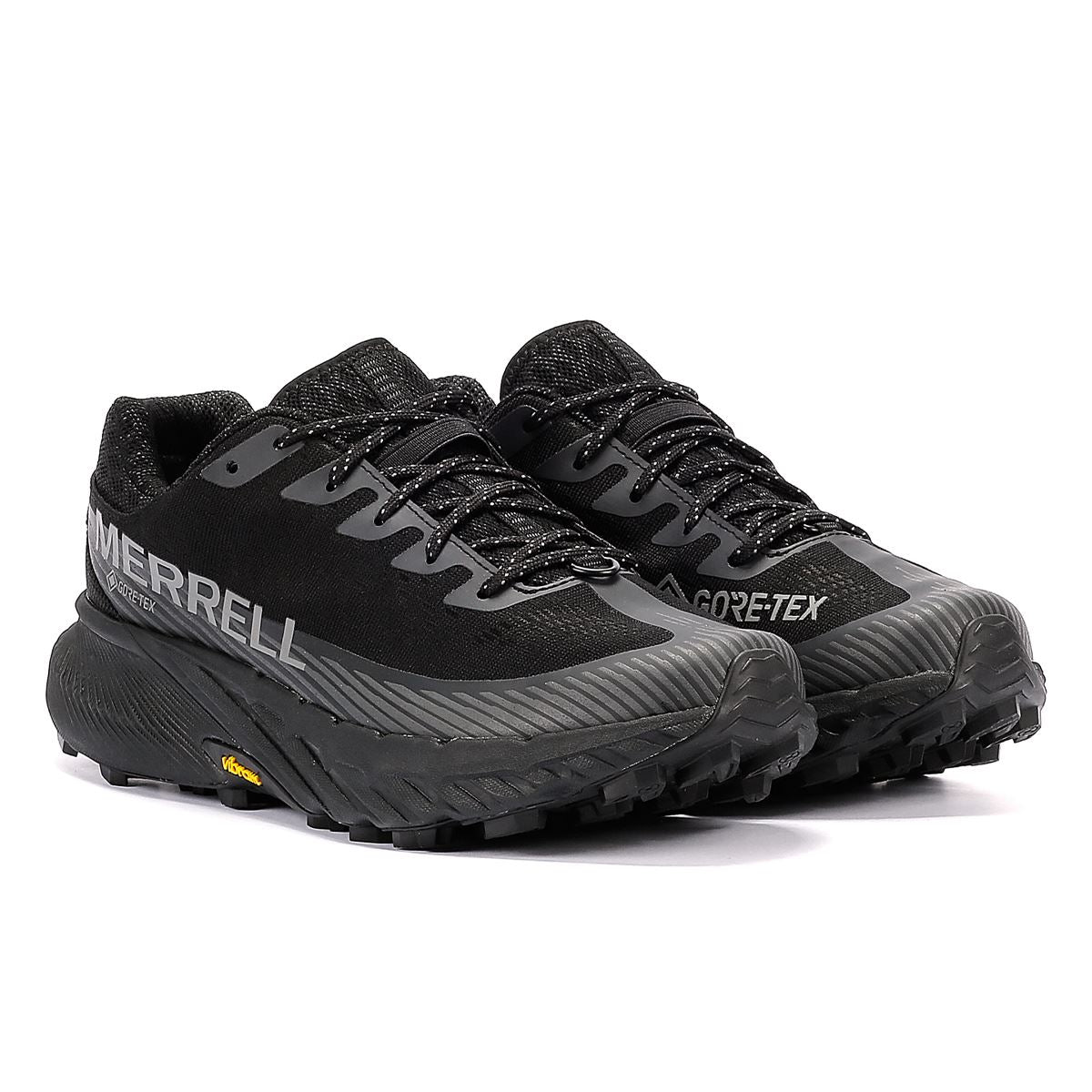 Merrell Agility Peak 5 Gore-Tex Baskets Noires Pour Hommes