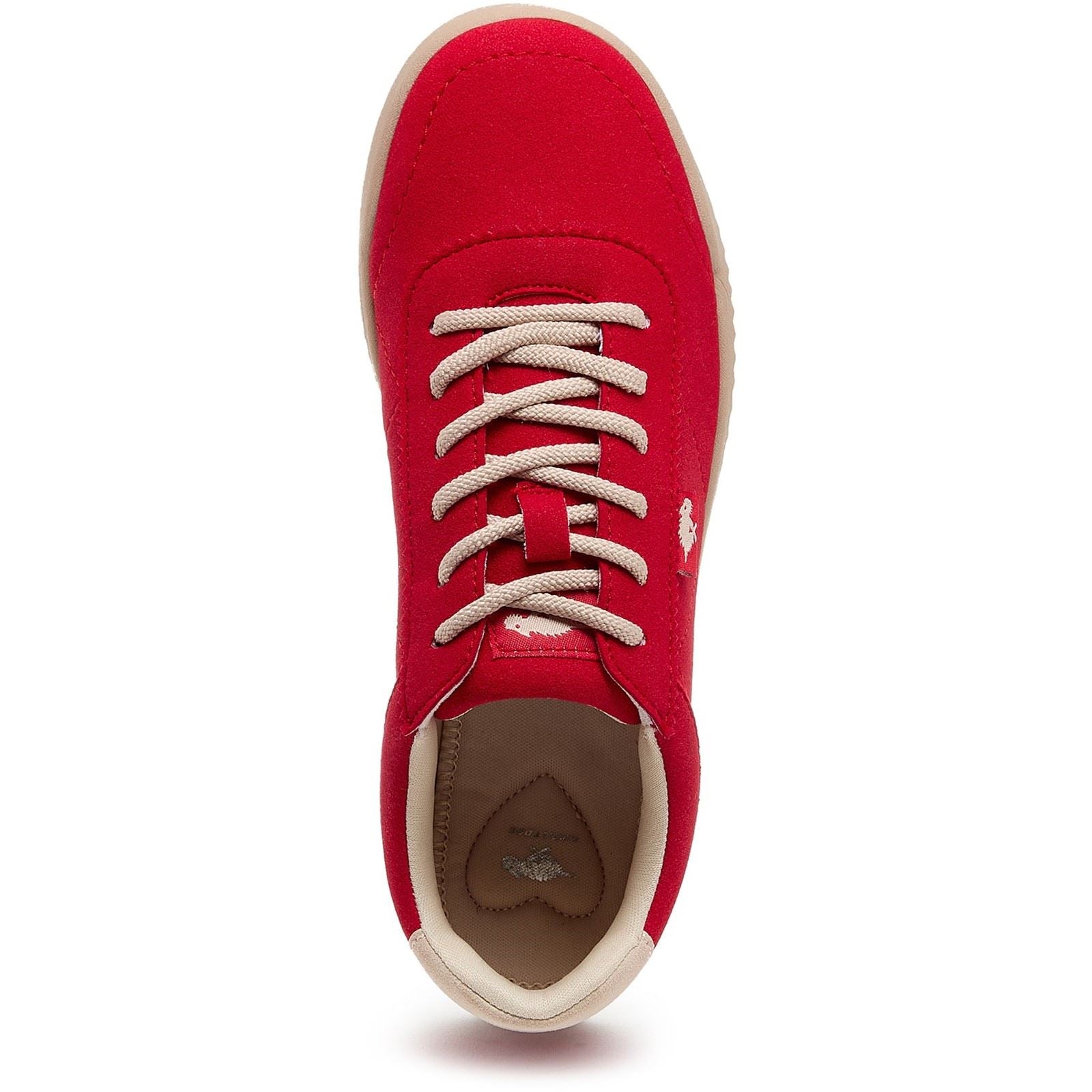 Rocket Dog Bertie Pella Baskets Rouges En Textile Pour Femmes