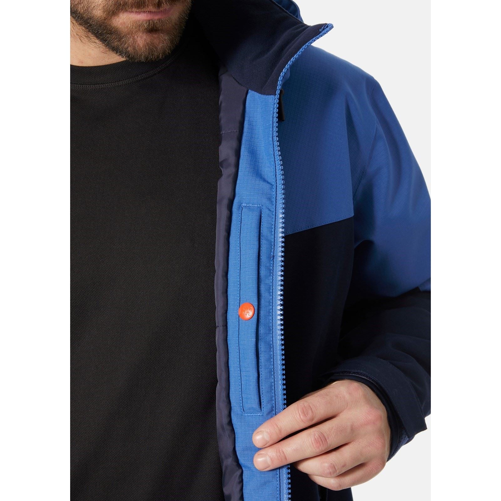 Helly Hansen Workwear Oxford Veste D'hiver Bleue Pour Homme
