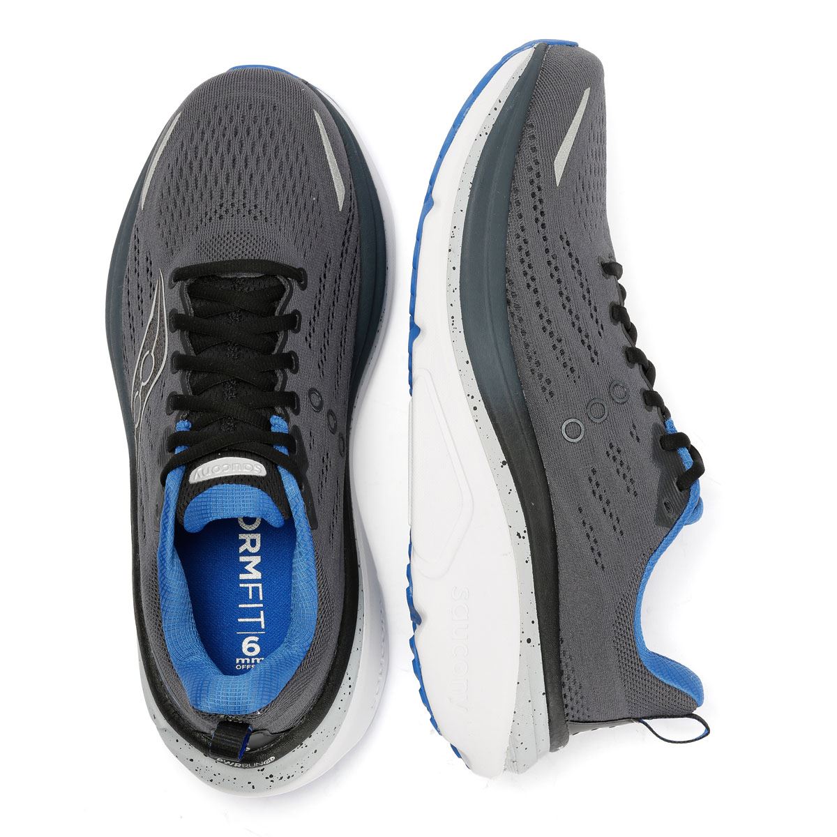 Saucony Hurricane 25 Baskets Grises Pour Hommes