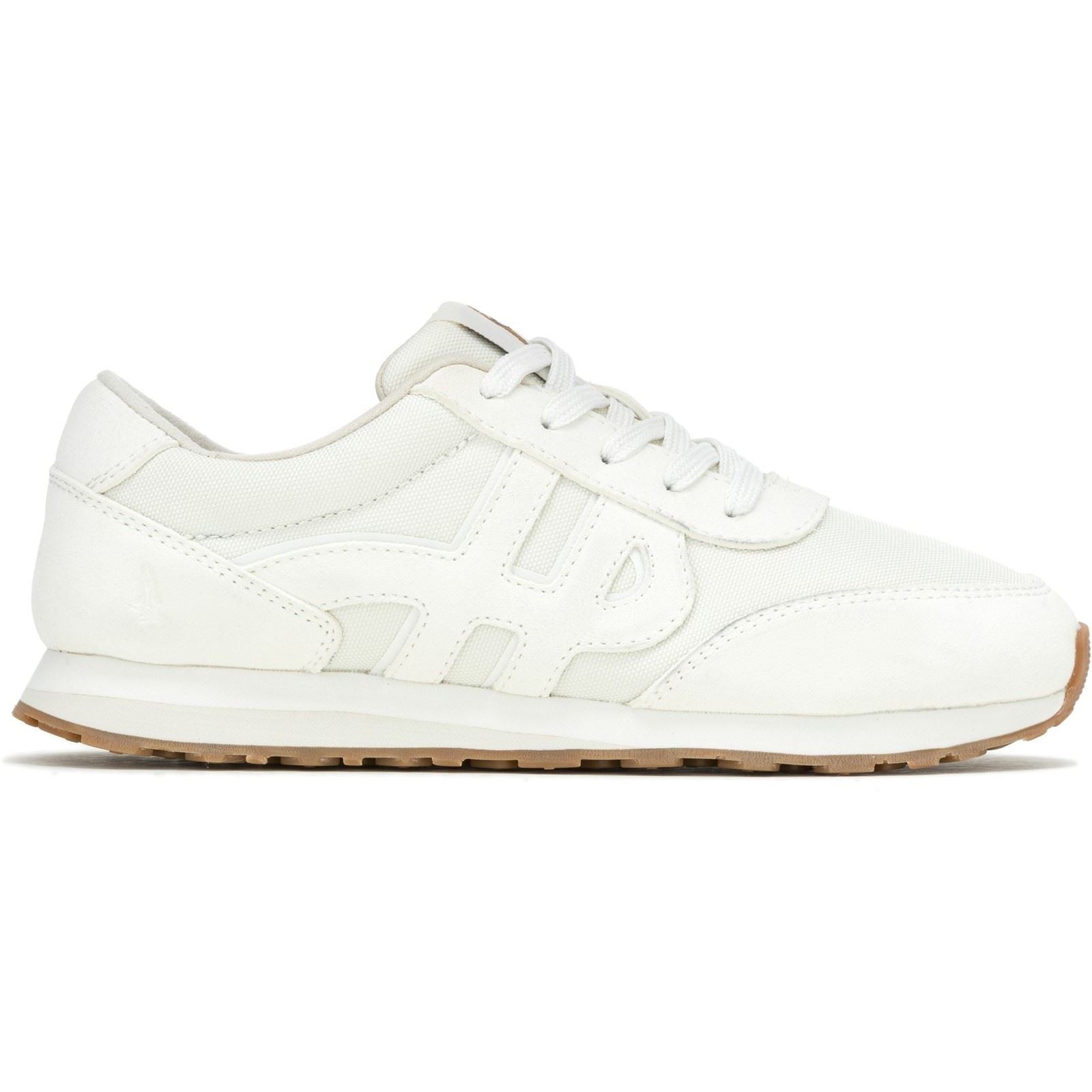 Hush Puppies Seventy8 Chaussures De Sport En Cuir Pour Femmes De Couleur Crème