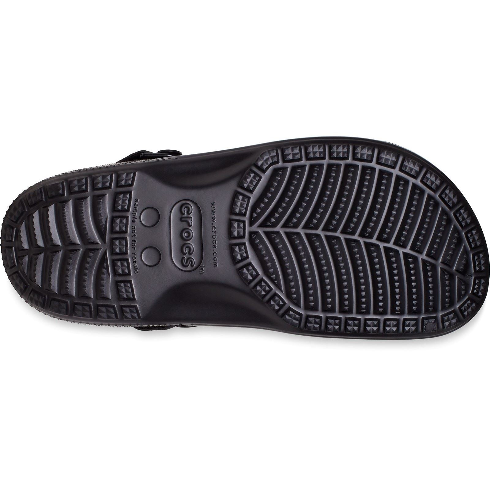 Crocs Yukon Vista II Sabots pour hommes en Synthétique noir/gris ardoise