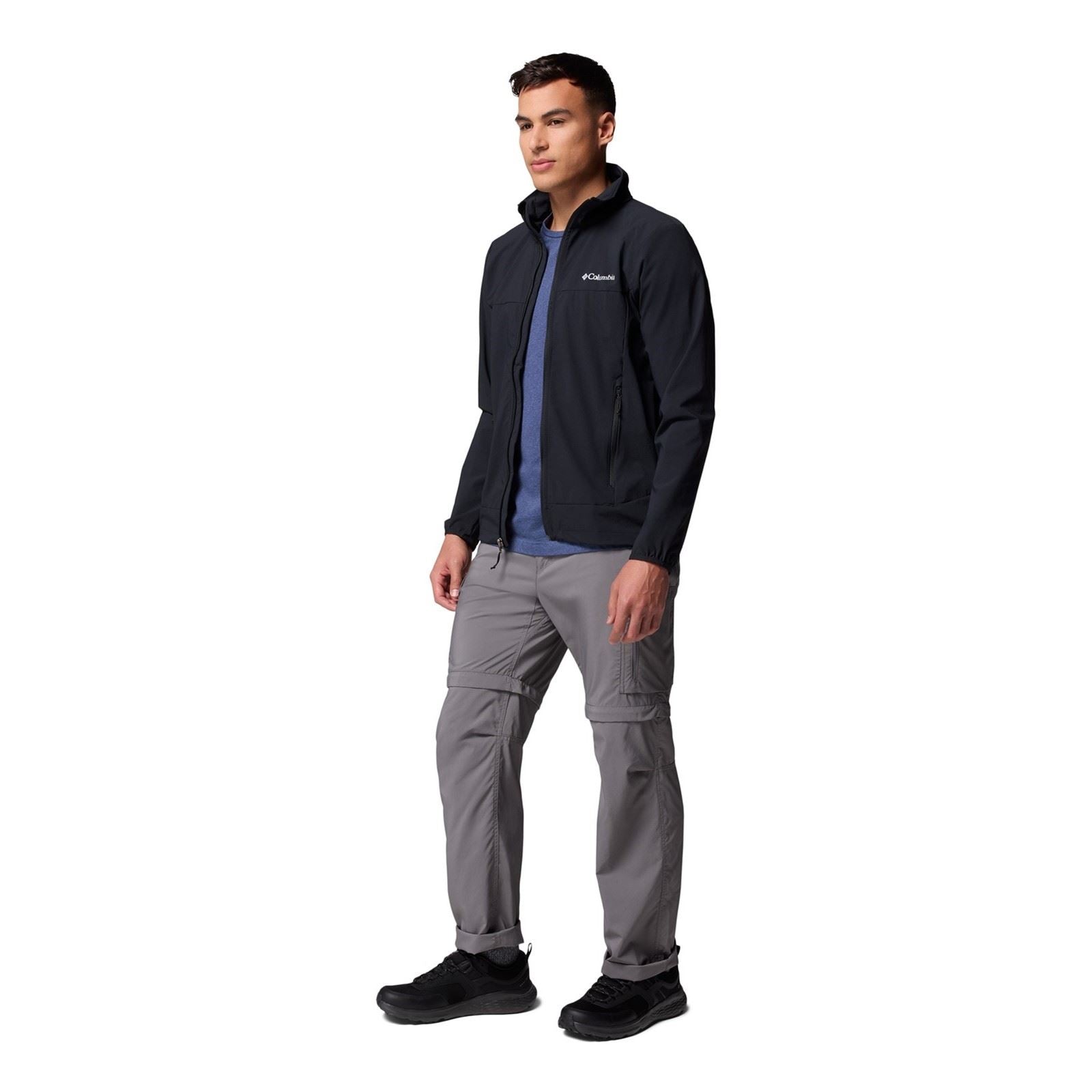 Columbia Heather Canyon II Jacket Veste En Softshell Noire Pour Homme
