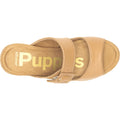 Hush Puppies Poppy Sandales En Cuir Pour Femme Couleur Tan