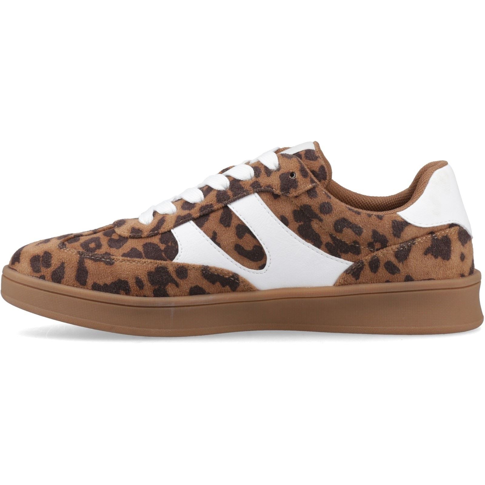 Hush Puppies Maura Textile Baskets Léopard Pour Femmes En Textile