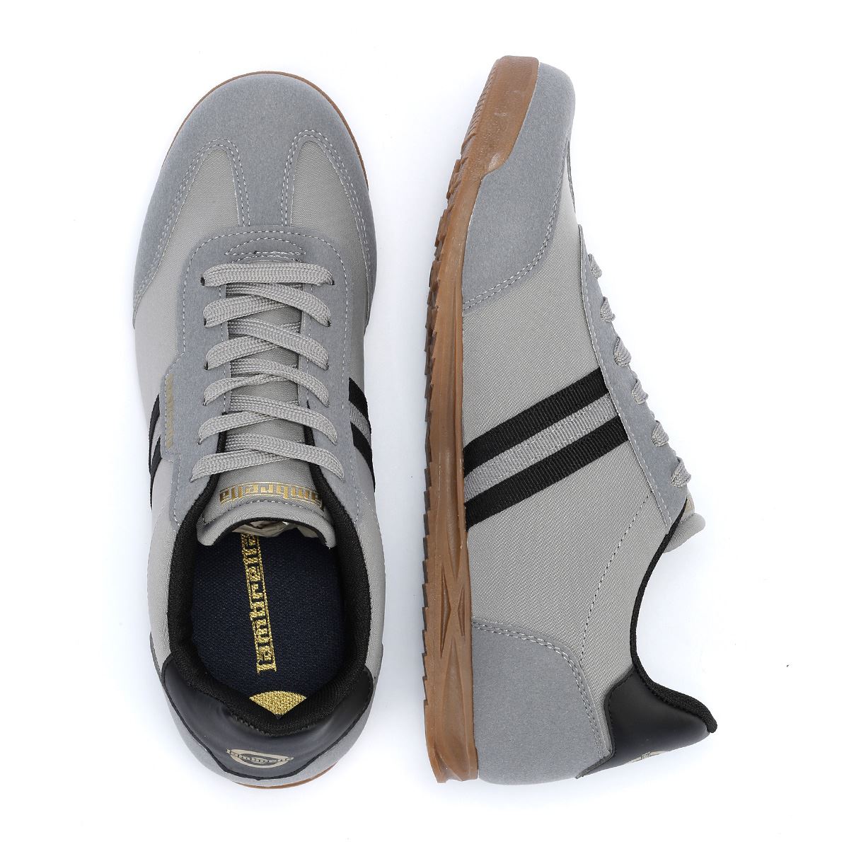 Lambretta Tackle Baskets Grises Pour Hommes