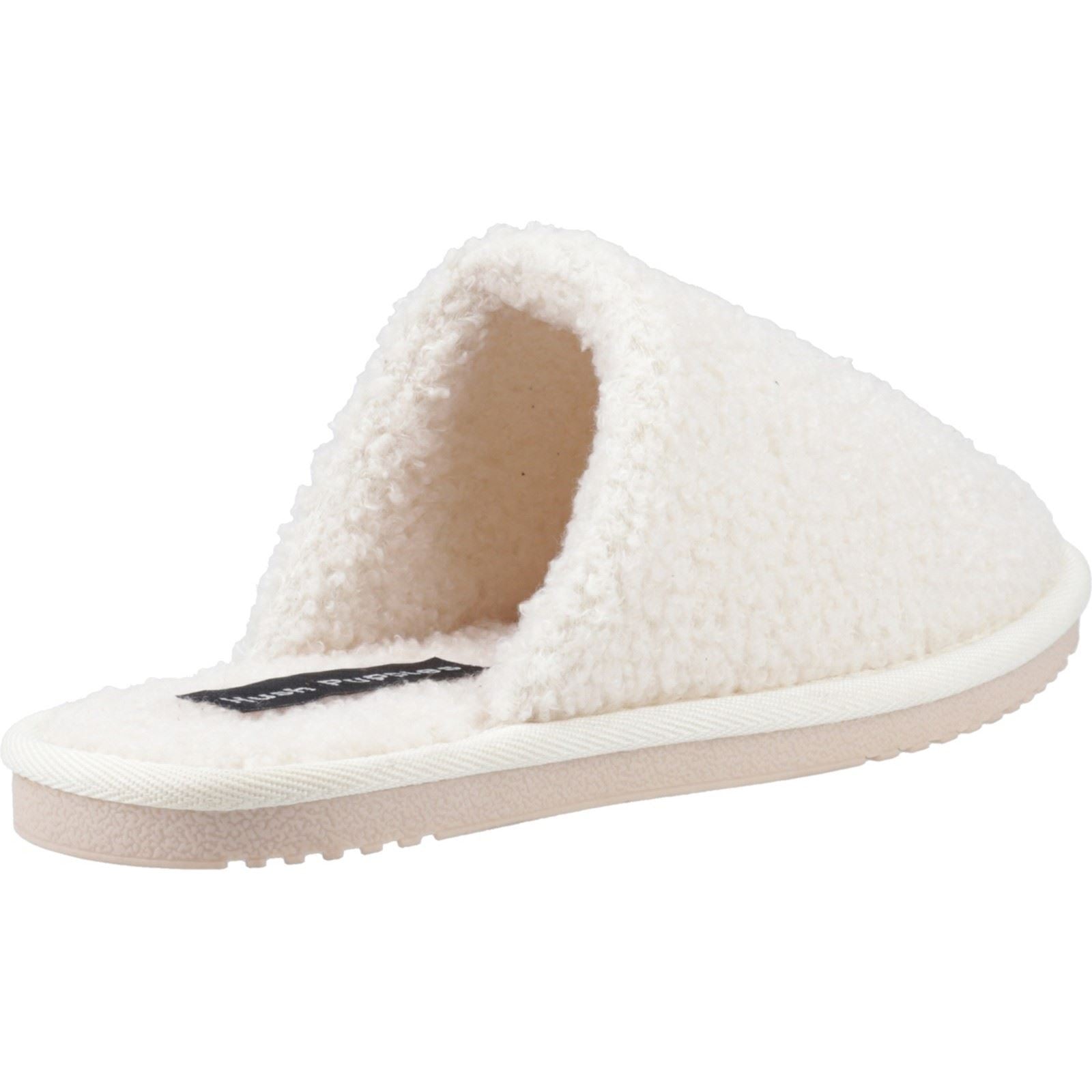 Hush Puppies Joanna Chaussons Crème Pour Femme En Textile