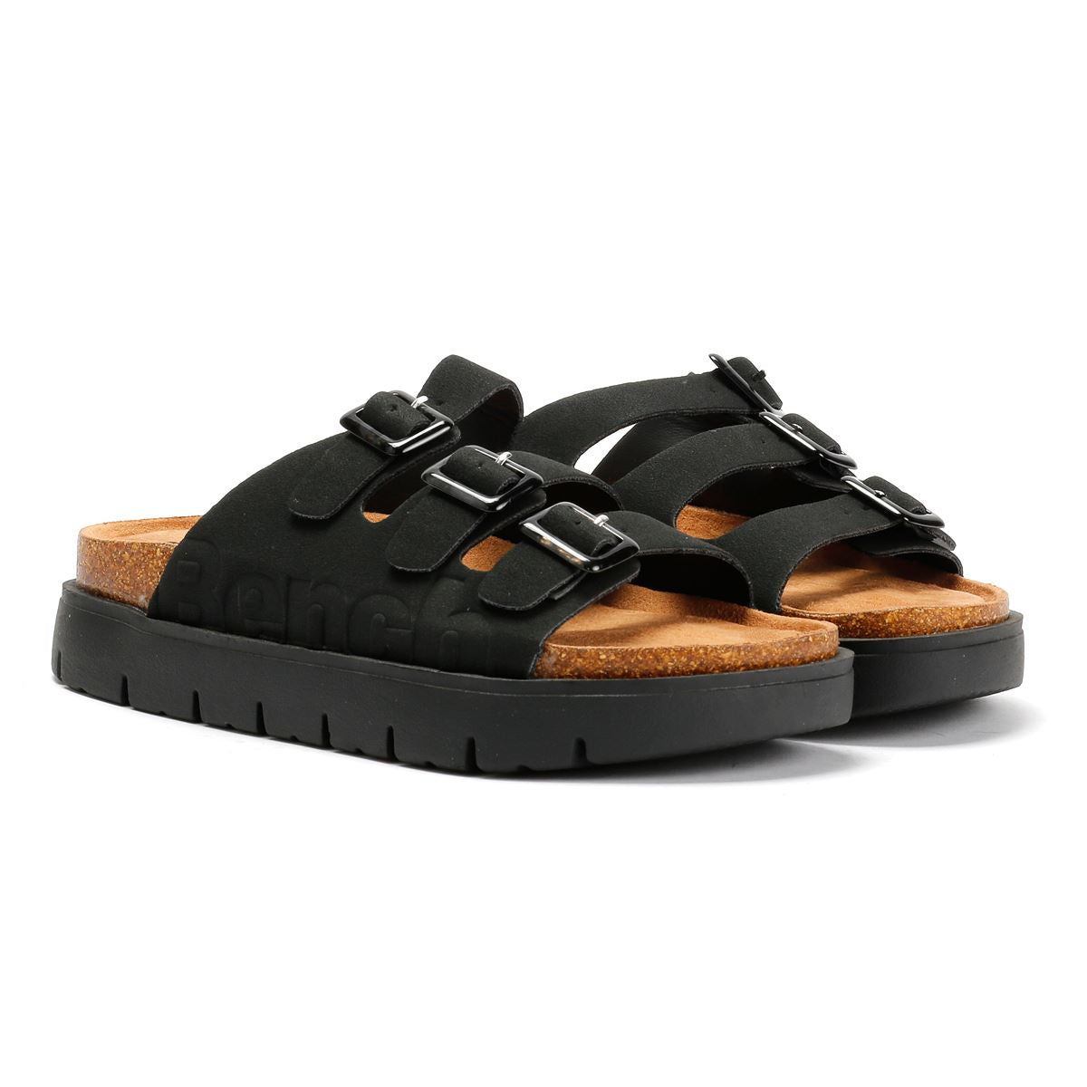 Bench Ushuaia Sandales Noires Pour Femmes