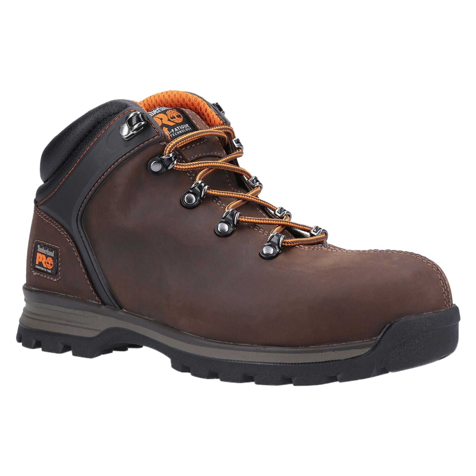 Timberland Pro  Bottes De Sécurité En Cuir Marron Splitrock Ct Xt