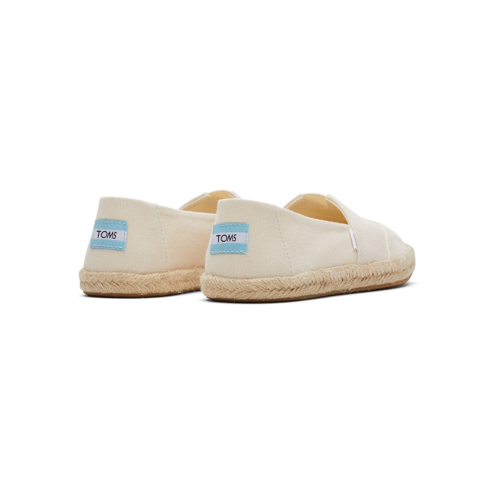 TOMS Alpargata Rope Espadrilles Naturelles Pour Femmes En 100% Coton