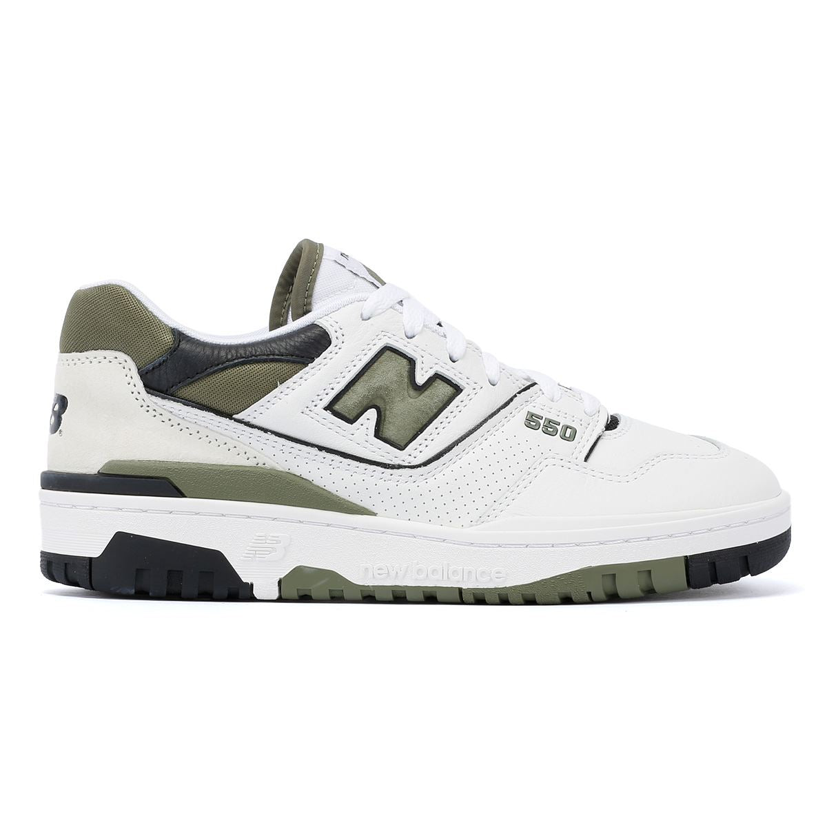 New Balance 550 Baskets Blanches/Khaki