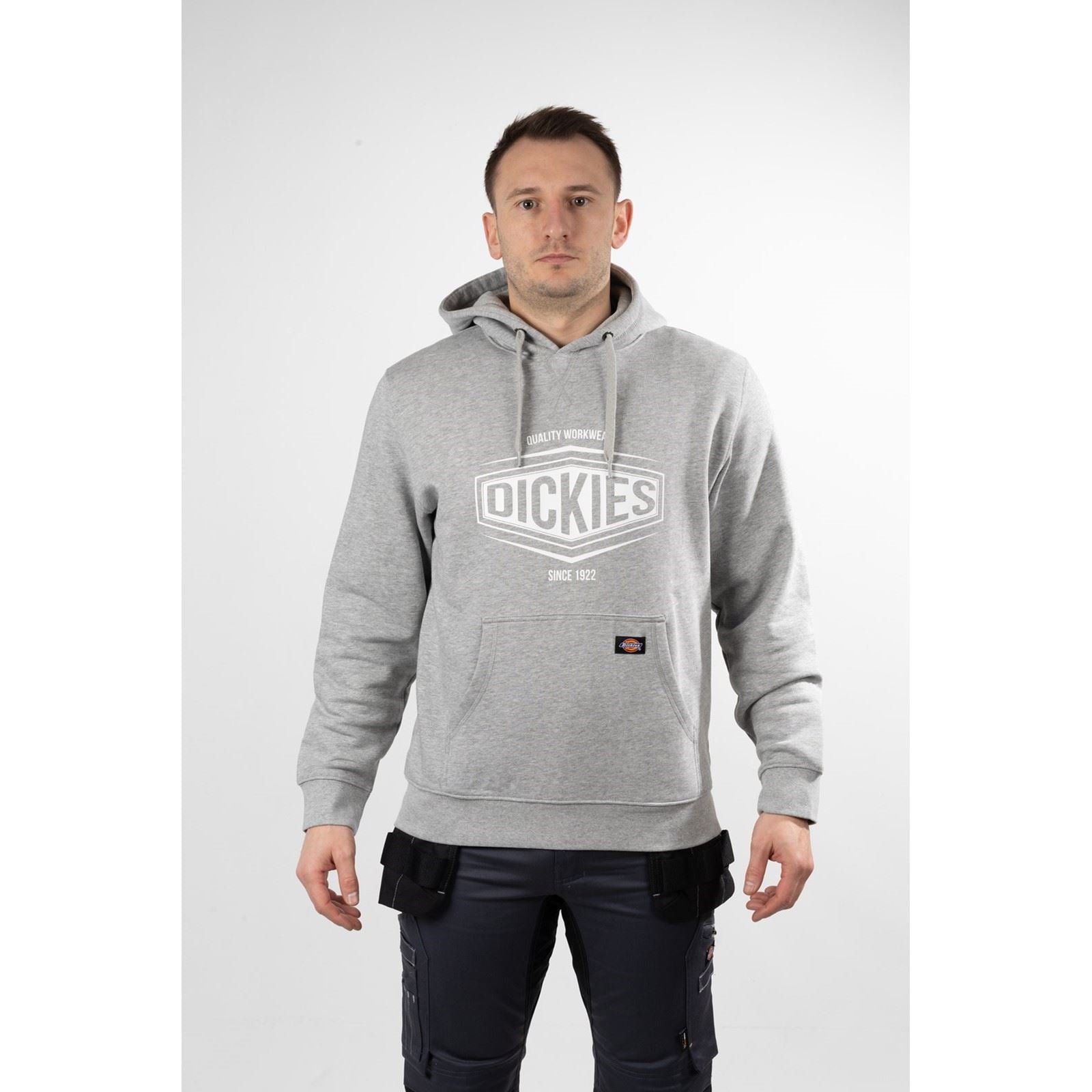 Dickies Rockfield Hoodie Sweat À Capuche Gris Pour Homme