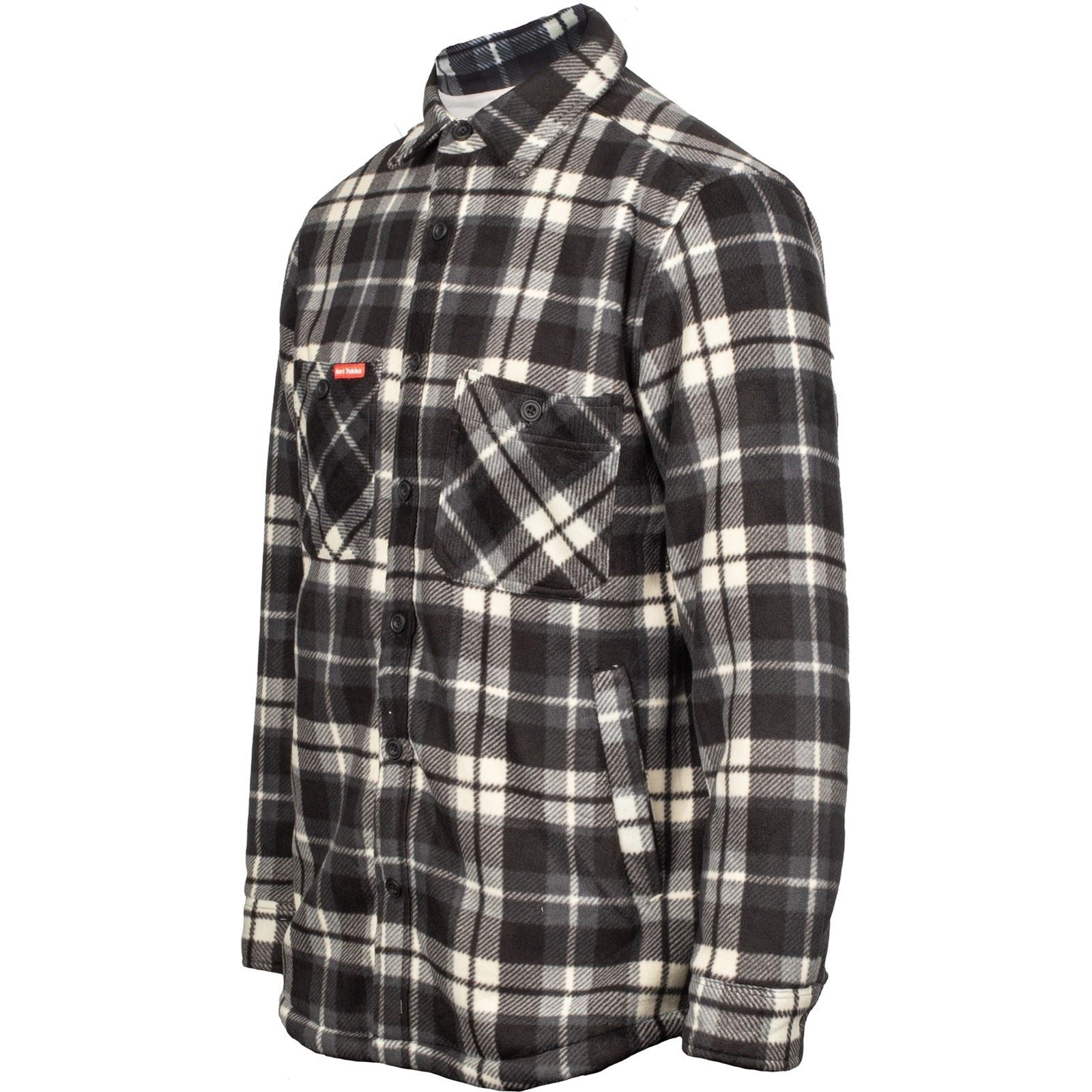 Hard Yakka Sherpa Veste En Polaire Grise Pour Homme