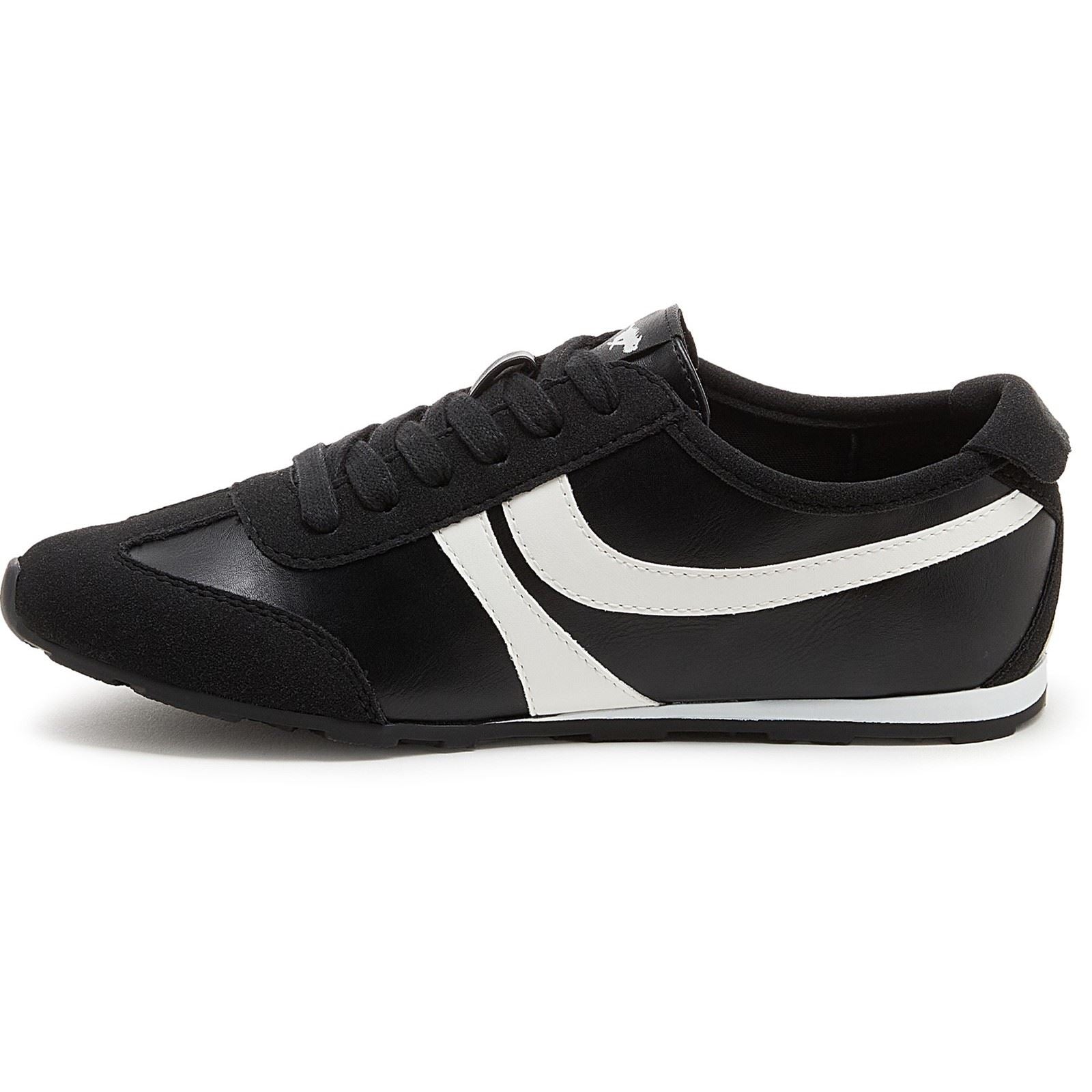 Rocket Dog Destin PU Combo Baskets Noires/Blanches En Polyuréthane Pour Femmes