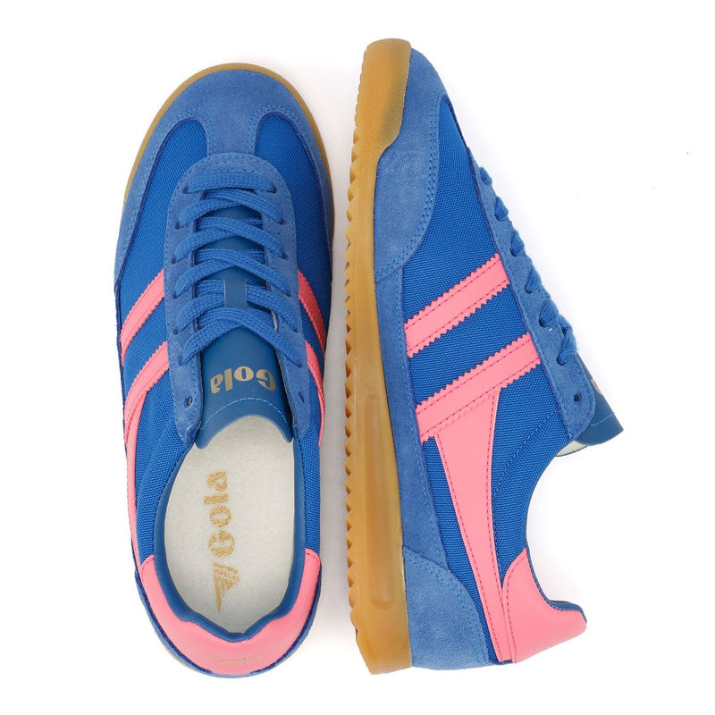 Gola Tornado Baskets Bleues Pour Femmes