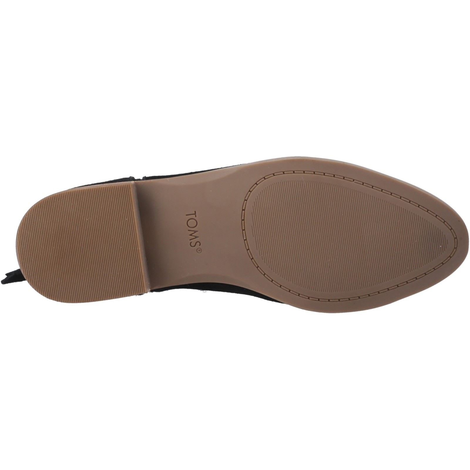 TOMS Rylie Bottes En Cuir Noires Pour Femmes