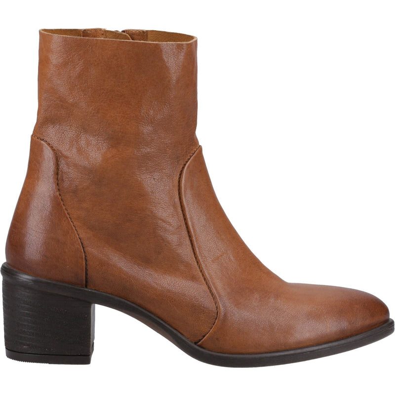 Hush Puppies Winona Bottes En Cuir Pour Femme Couleur Marron Clair