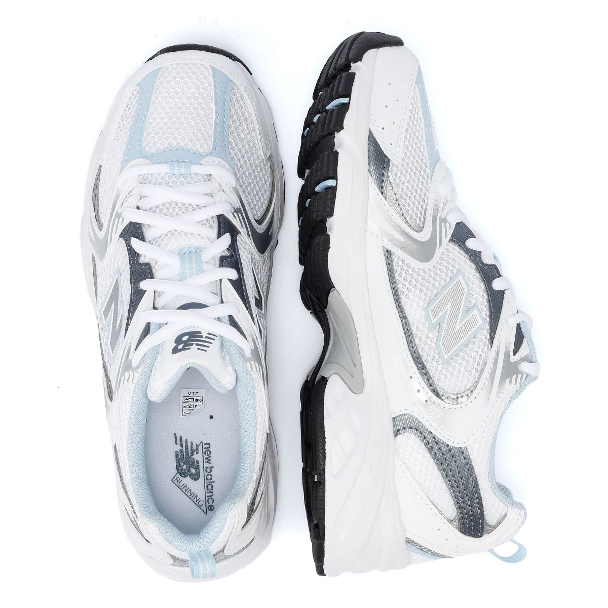 New Balance 530 Sneakers Blanc/Gris Pour Femmes