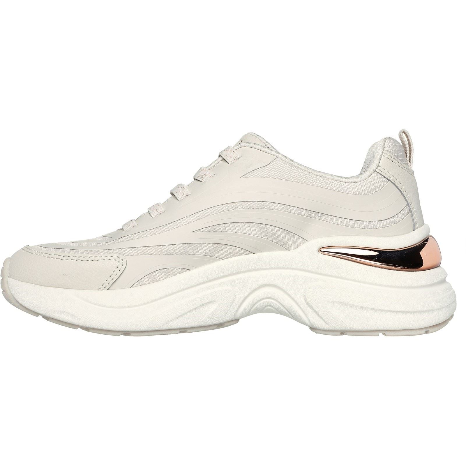 Skechers Hazel Step N Flow Baskets Naturelles Pour Femmes En Synthétique