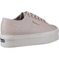 Superga 2790 Sneakers En Cuir Pour Femmes, Rose Amande